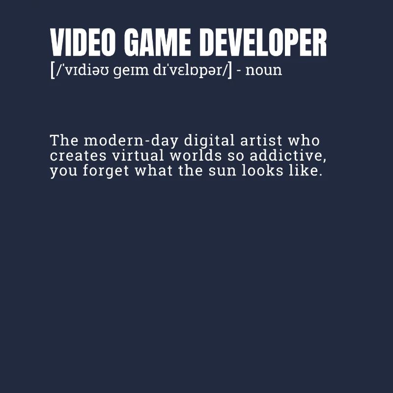 Video Game Developer Definition Stylish