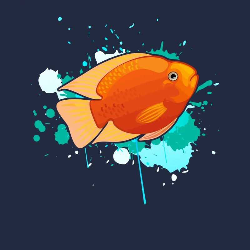 Cute Cichlid Fish