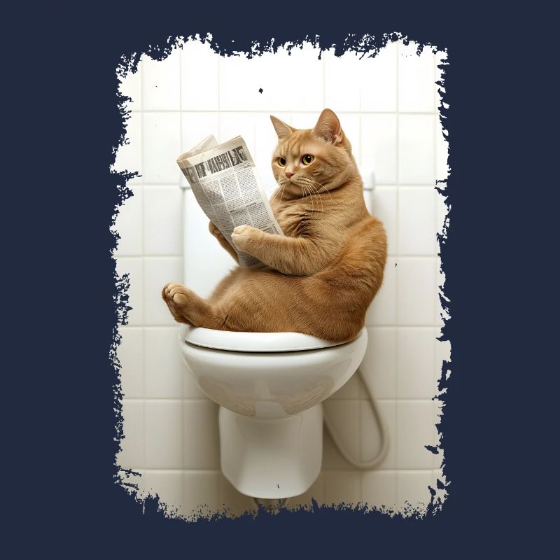 Drôle de chat chat propriétaire de chat Loo Cat Pet