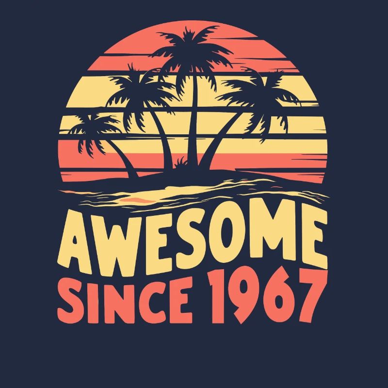 Awesome Since 1967 Birthday
