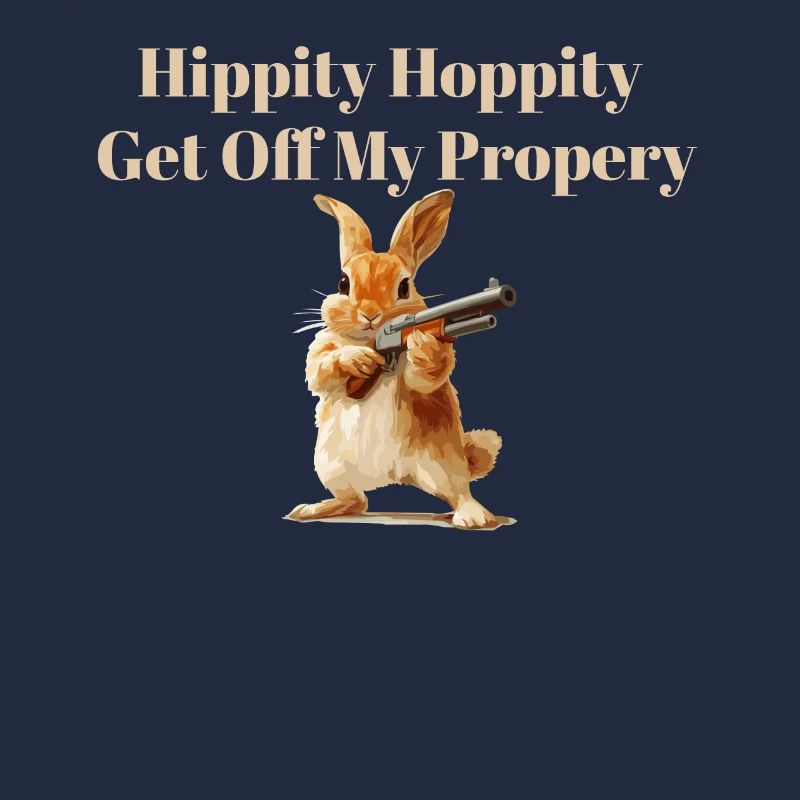 Hippity Hoppity Get Off My Property Funny