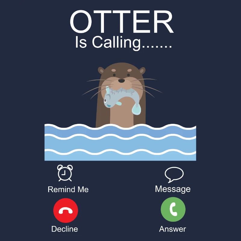 Otter Phone Display Otter Is