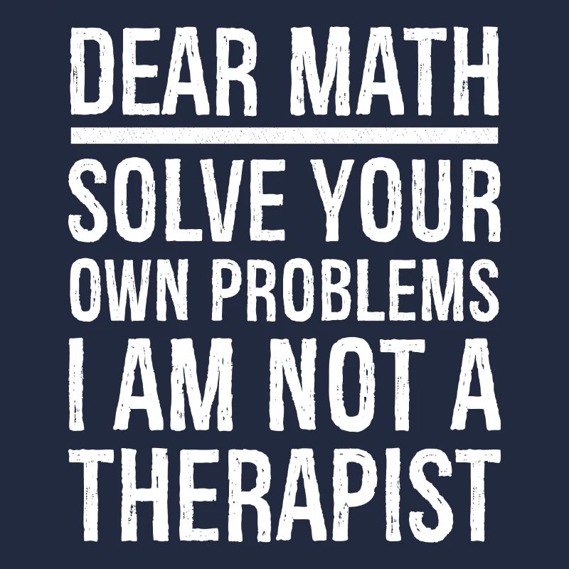 dear math funny shirt