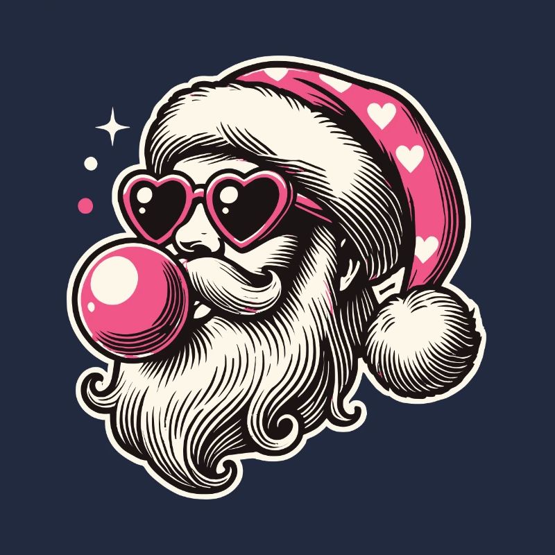 Cool Sigma Santa Joie de Noël