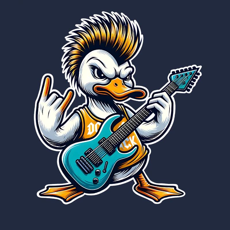 Duck Rock and Roll Guitariste