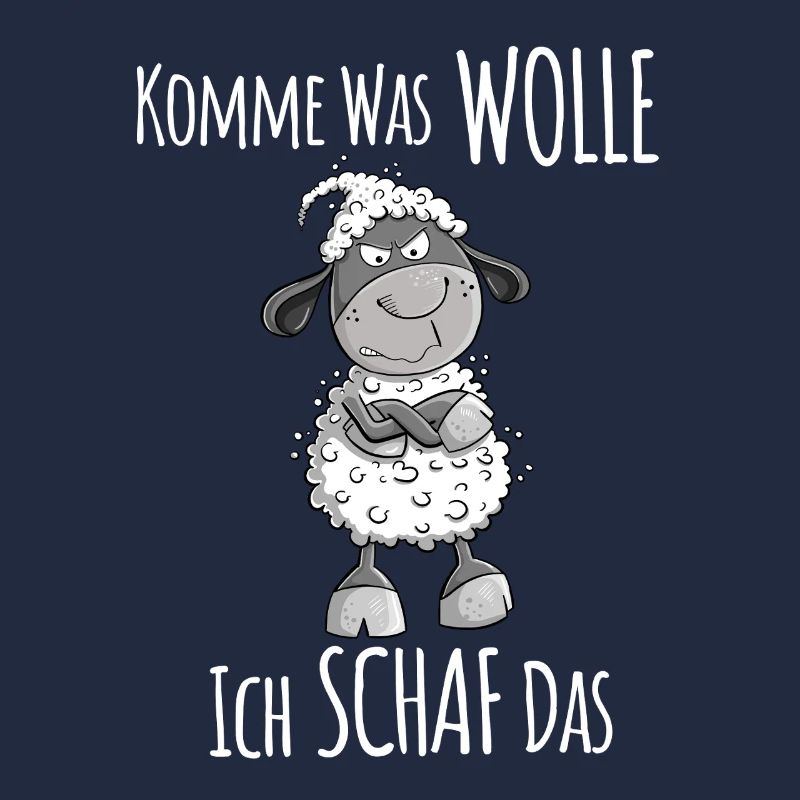 Komme Was Wolle Ich Schaf Das Schaf