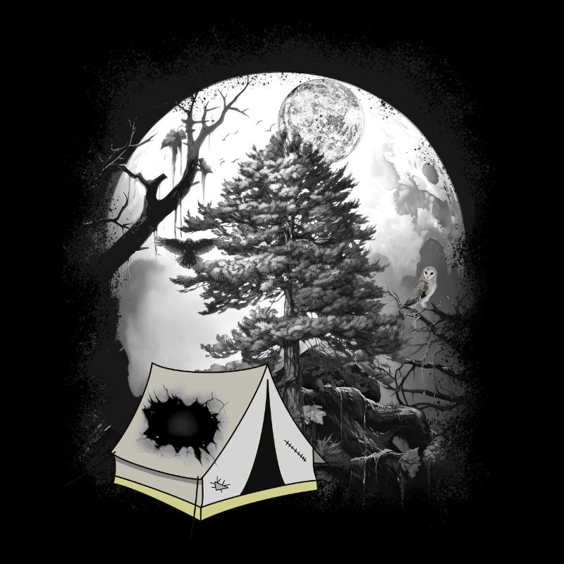 Tente Camping Forêt Forest Creatures Camping Camping
