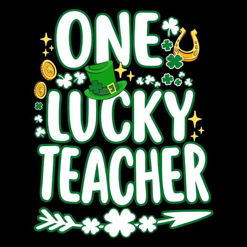 One Lucky Teacher St Patricks Day Teacher