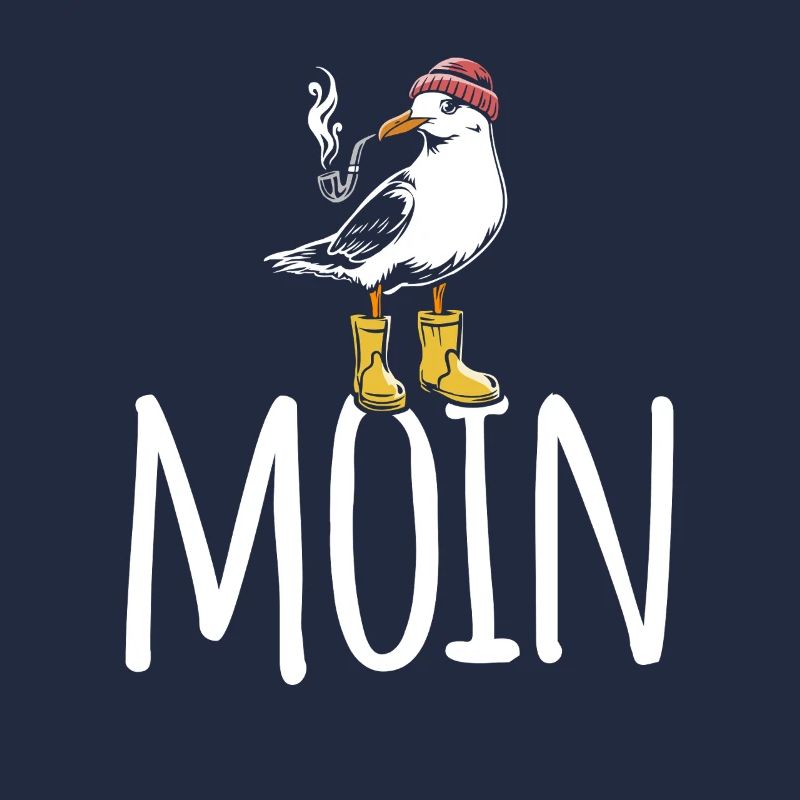 Möwe - Moin - Nordsee - Geschenk