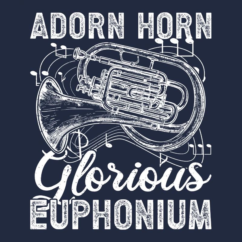 Baritone Player Adorn Horn Glorious Euphonium