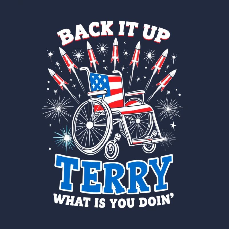 Fauteuil roulant de feux d’artifice Back It Up Terry