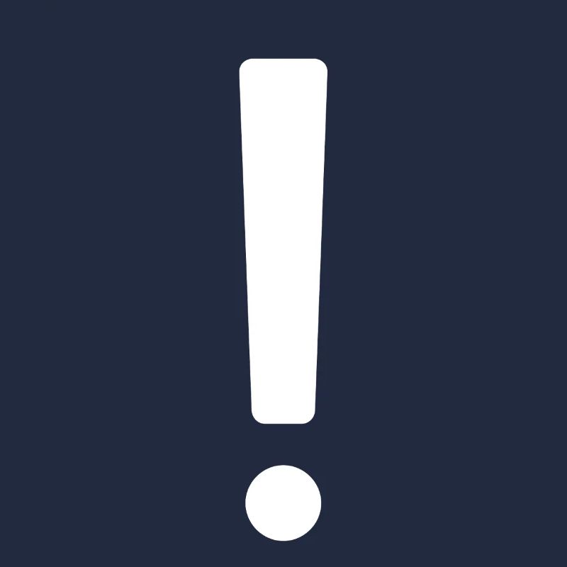 point d’exclamation symbole signe de ponctuation