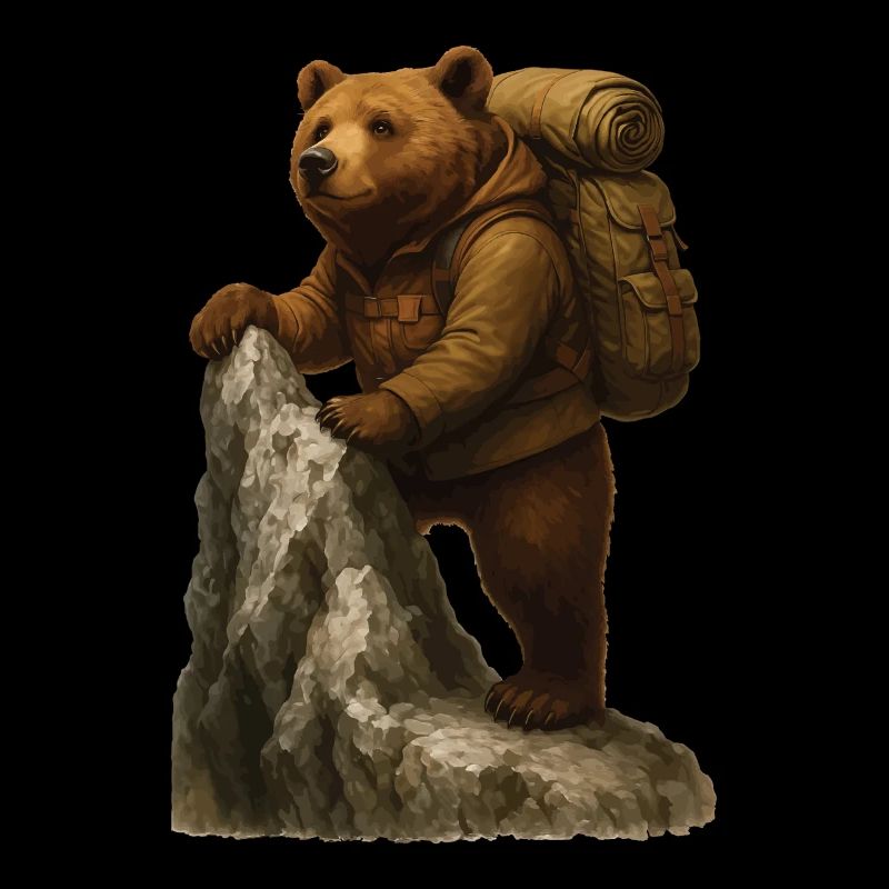 Grizzly Bär Wandern