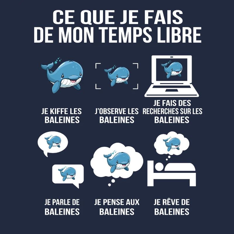 Ce que je fais de mon temps libre – Baleines