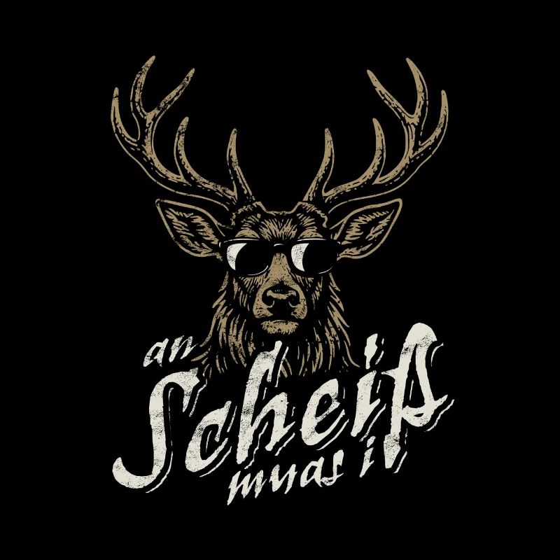 Cooler Hirsch - An Scheiß muas i - Bier & Gaudi