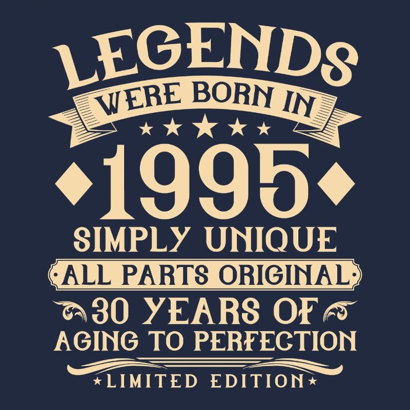30e anniversaire de naissance : 1995 - 30 ans