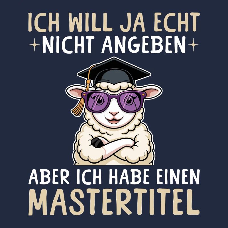 Master obtenu - Mouton avec titre de Master