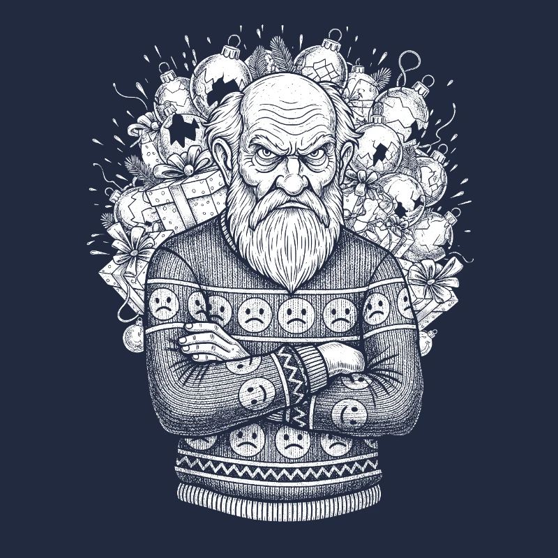 Pull de Noël moche