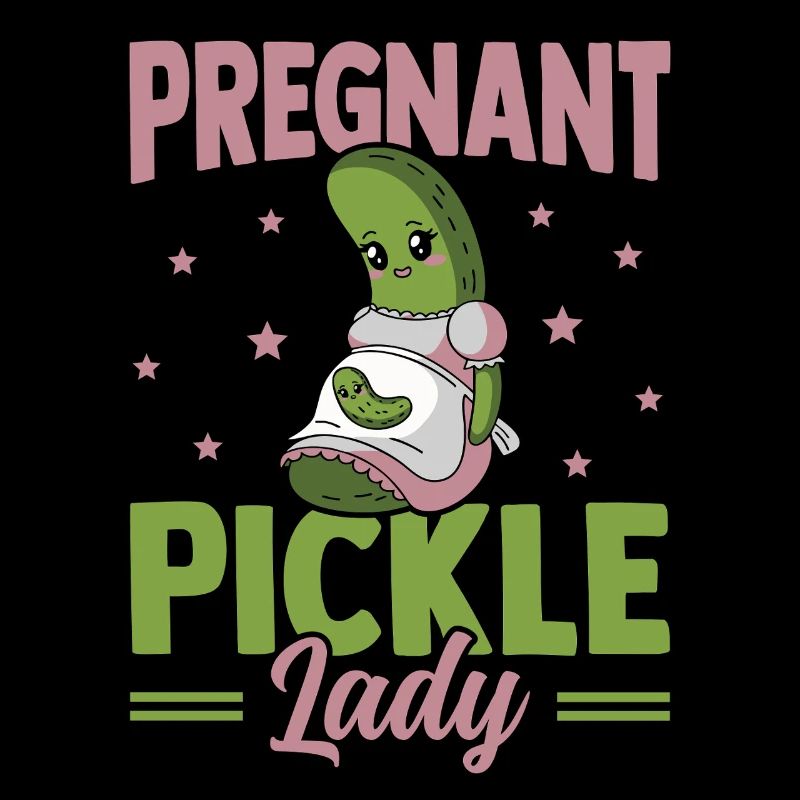 Femme Concombre Enceinte Collation Saine Bébé