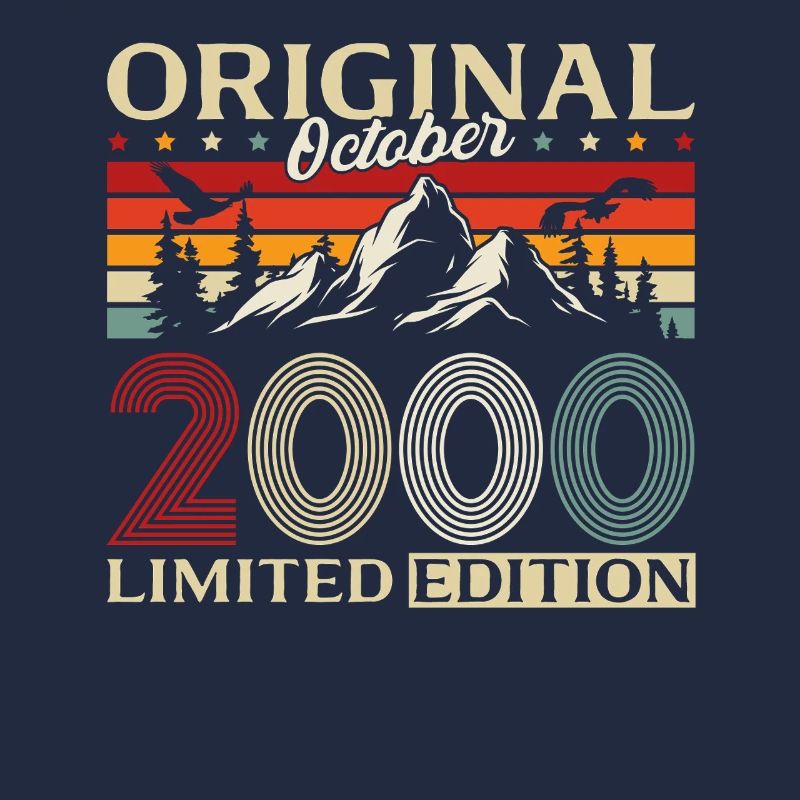 25e anniversaire Original Octobre Année 2000