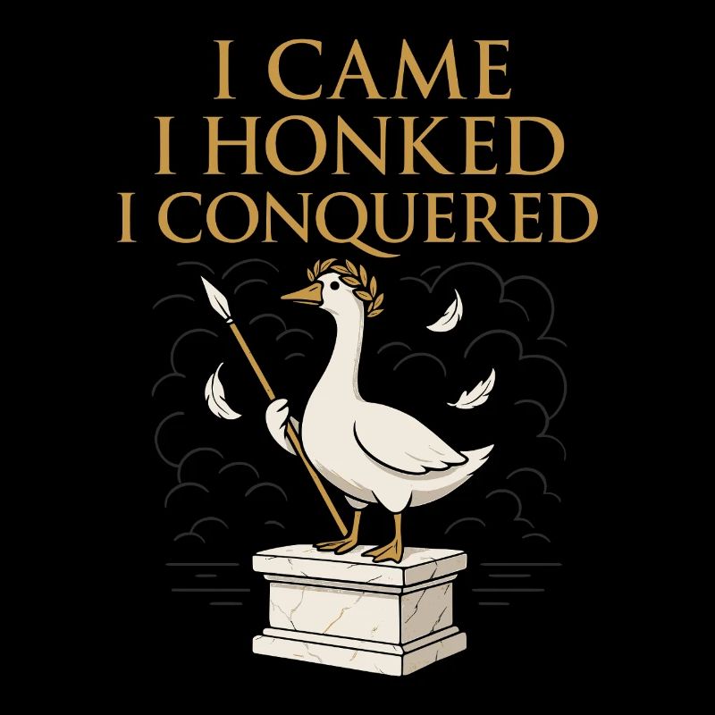Funny Geese Meme Chaos Honk Certified Silly