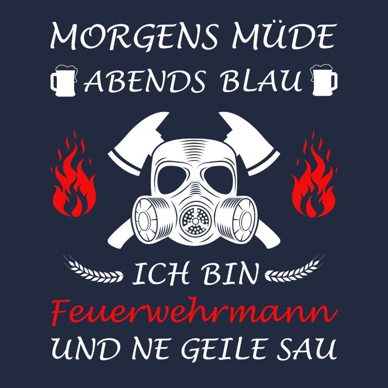 Firefighter Fire Brigade Comrade Ffw Funny