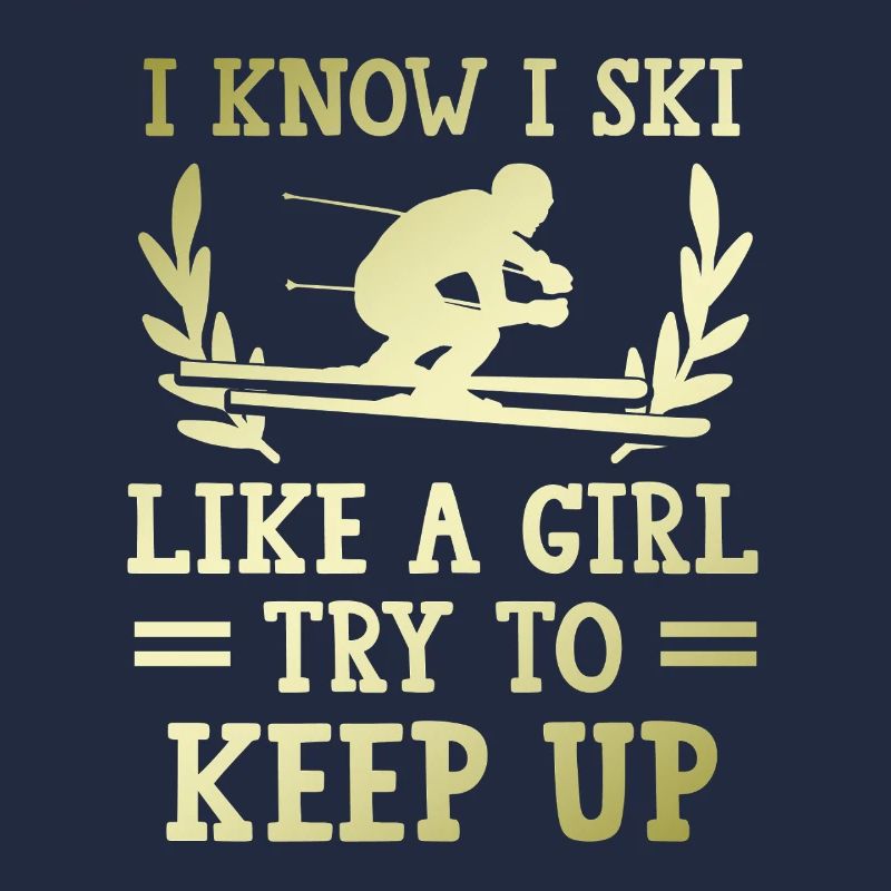 Ski wie ein Mädchen