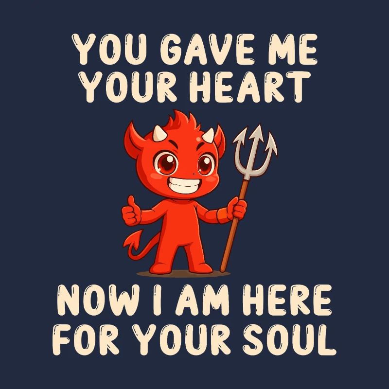 Devilish love message