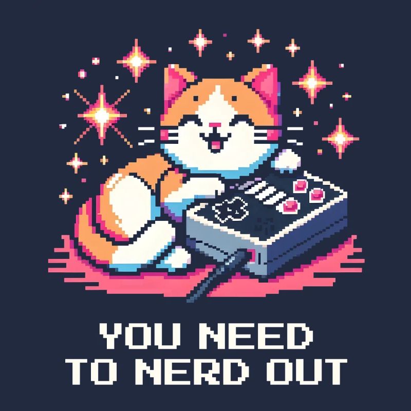 You Need to Freak Out Nerdy | Nerd, Cat, Arcade