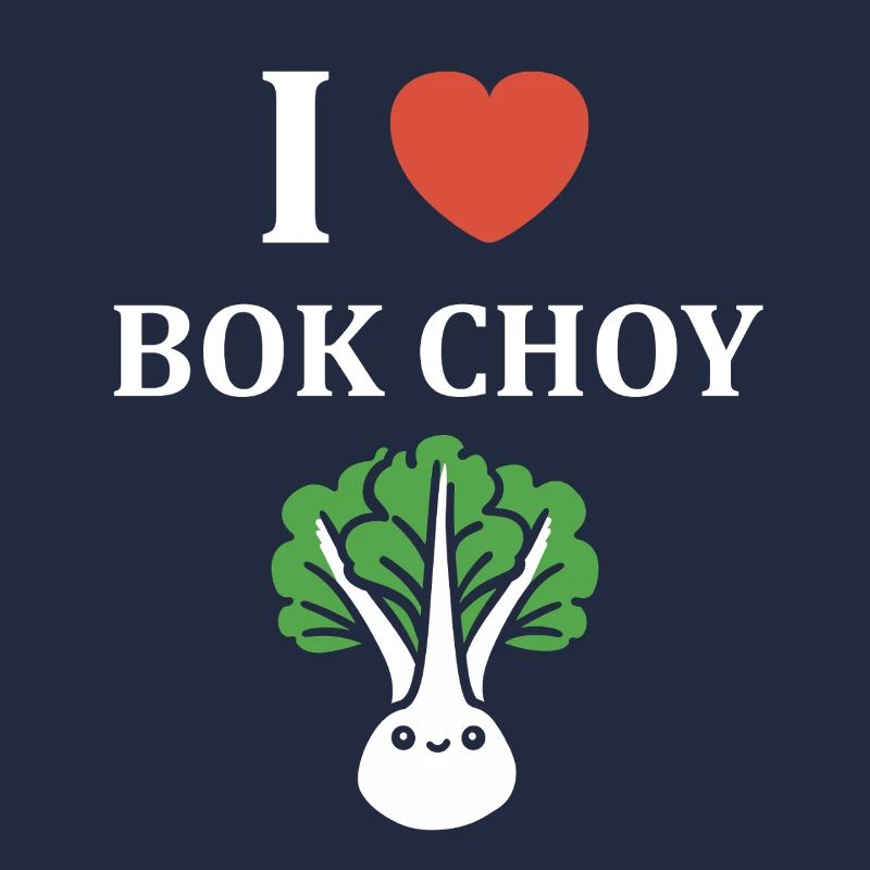 J'aime Bok Choy Tee Vert