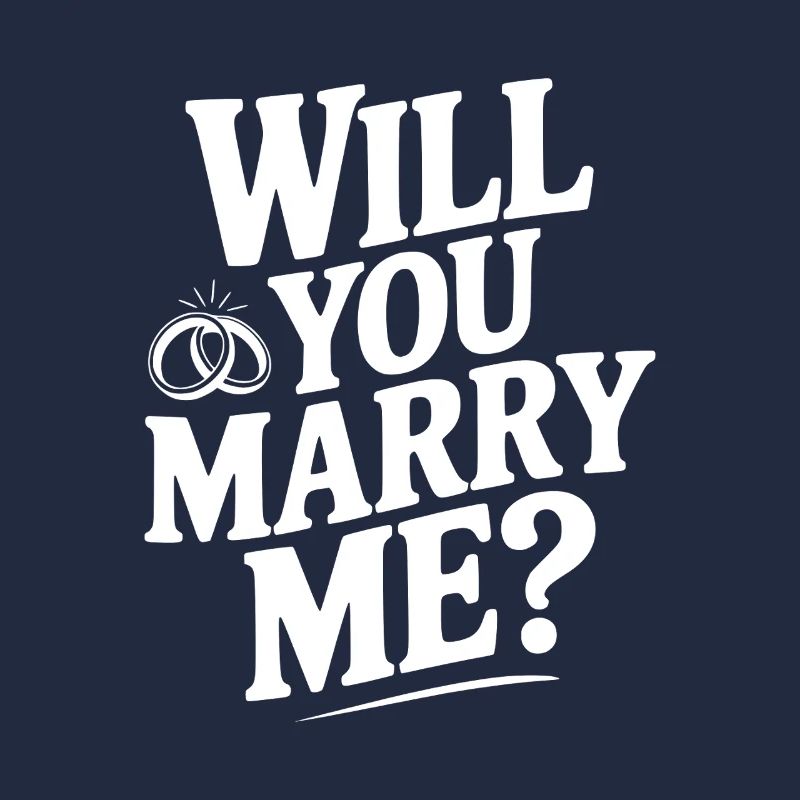 Willst du mich heiraten?