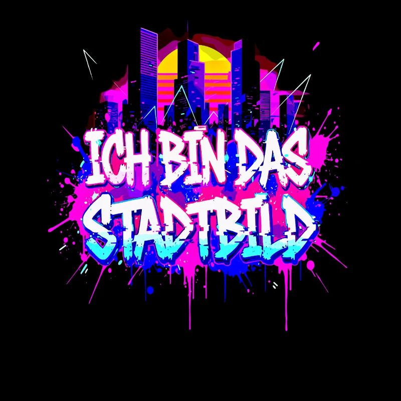 Synthwave Stadtbild - Ich Bin Das Stadtbild 