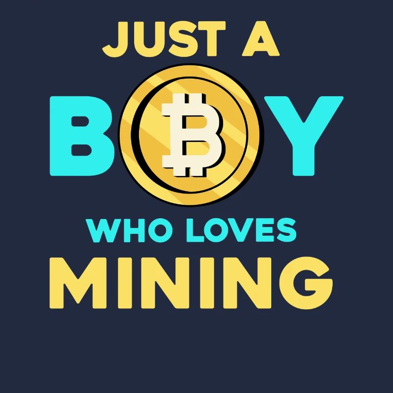 Krypto Mining Junge – Bitcoin Leidenschaft