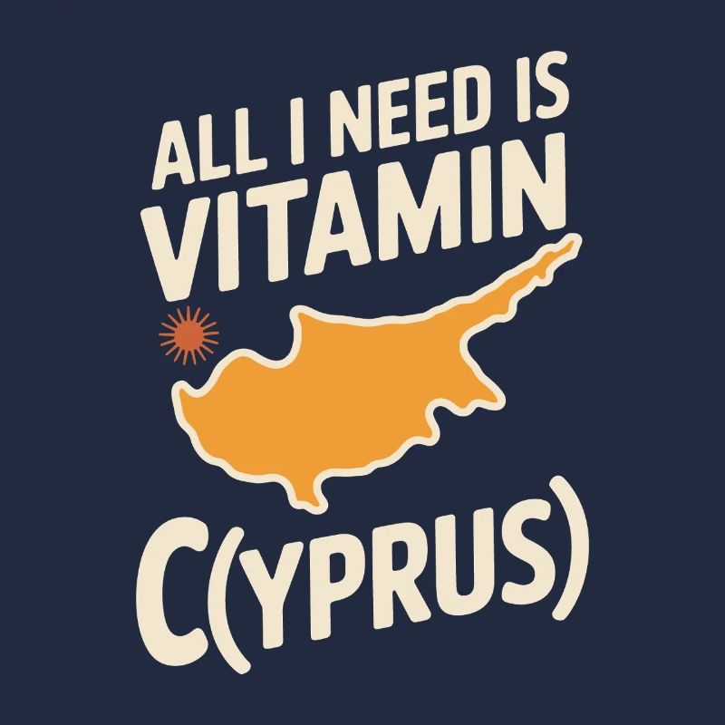 Chypre Tout ce dont j’ai besoin, c’est de vitamines Chypre Drapeau chypriote