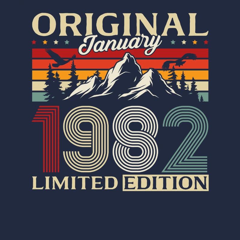 44e anniversaire Original janvier 1982