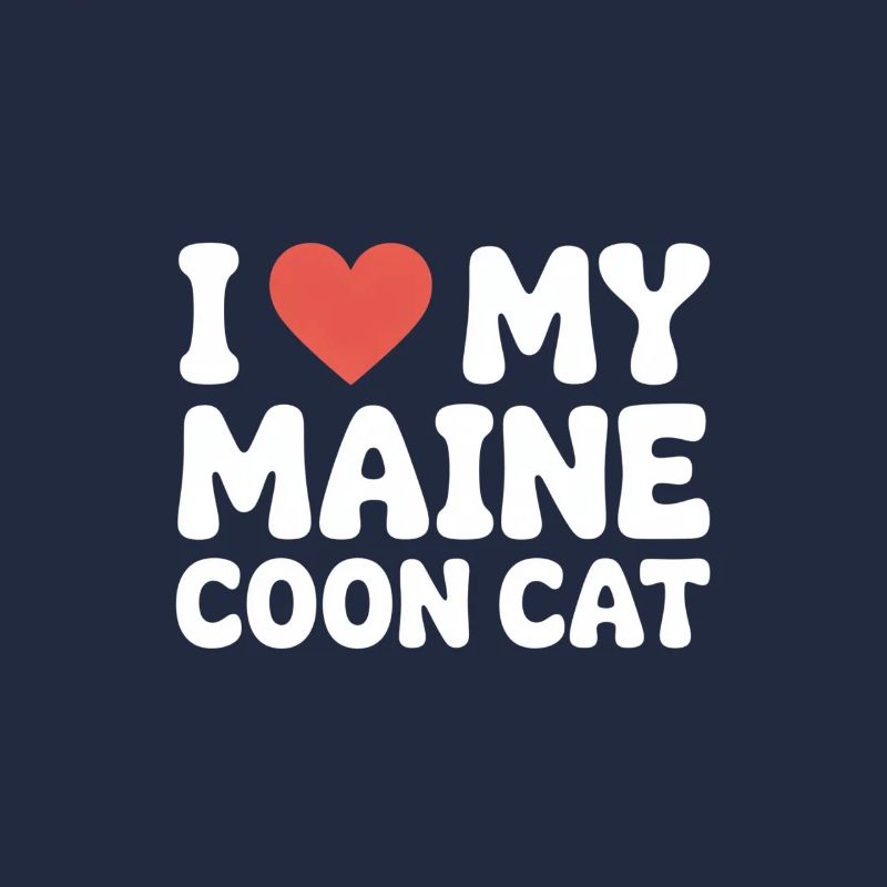 J’adore mon chat Maine Coon