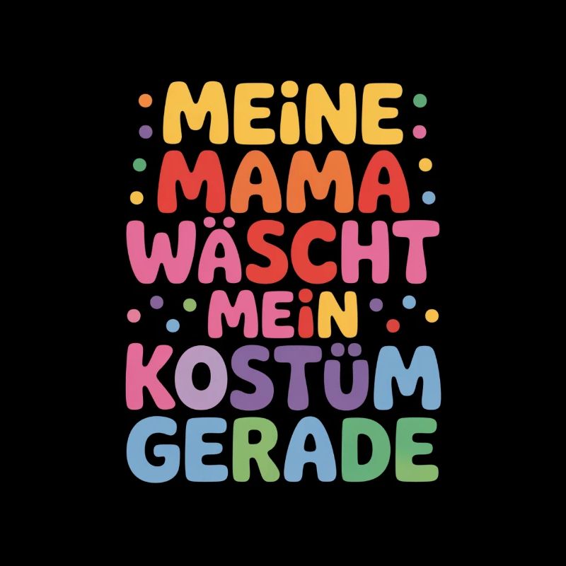 Mamma in costume da carnevale