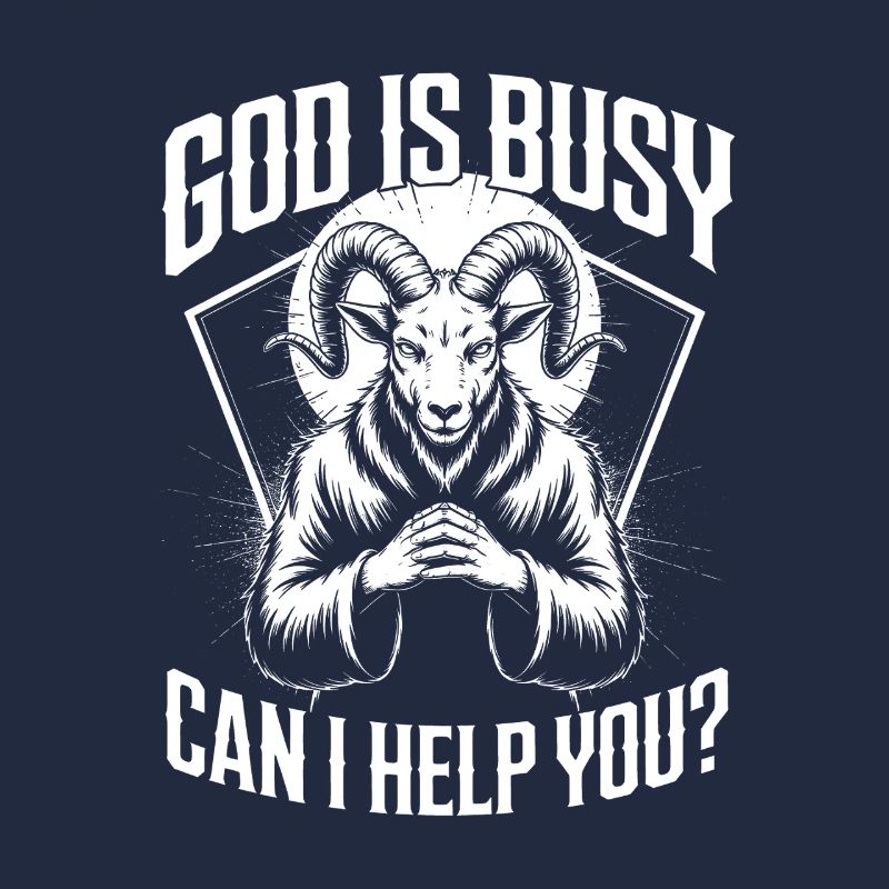 God Is Busy Ram: Can I Help You