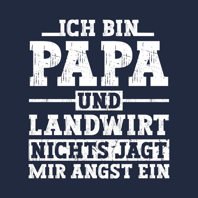 Je suis père et fermier, Spruch