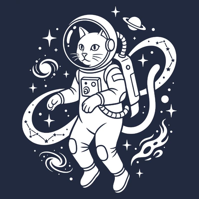 Space Explorer Kitty