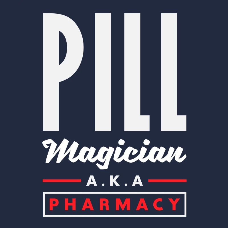 Pill magician, pharmacist, pharmacy technician