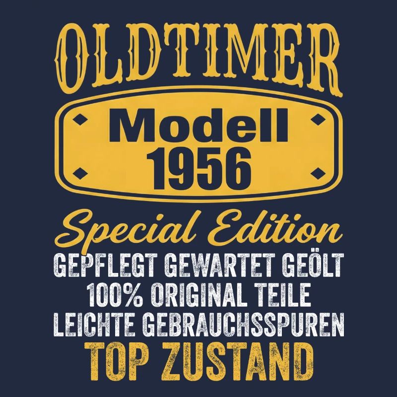 70. Geburtstag Oldtimer Modell 1956