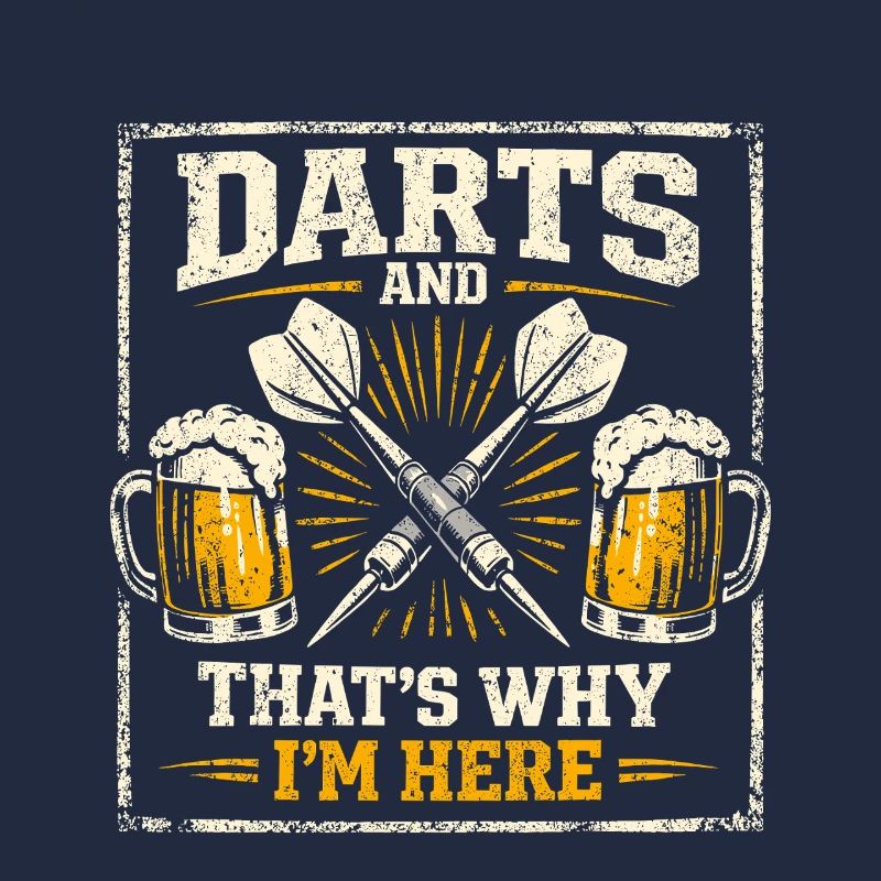 Fléchettes et bière, c’est pour ça que je suis là