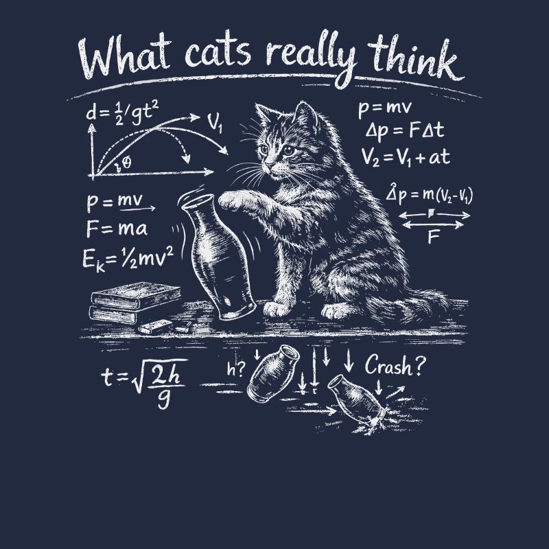 Cat, Physics, What cats really think