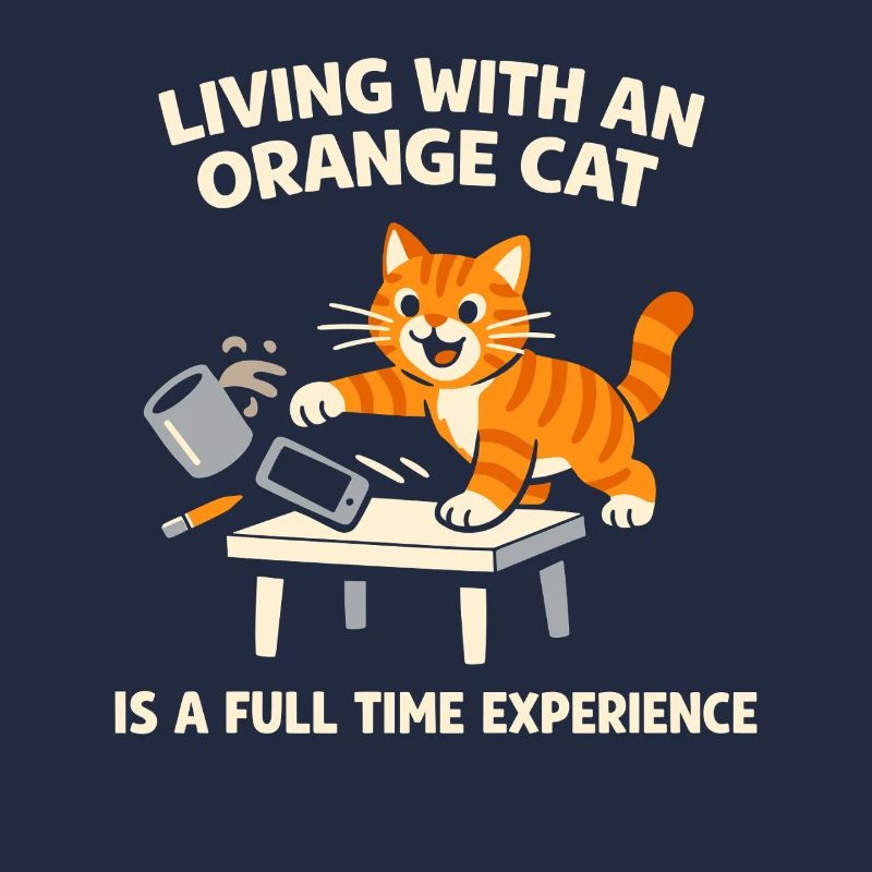 Orange Cat Chaos Funny Cat Orange Tabby Meme