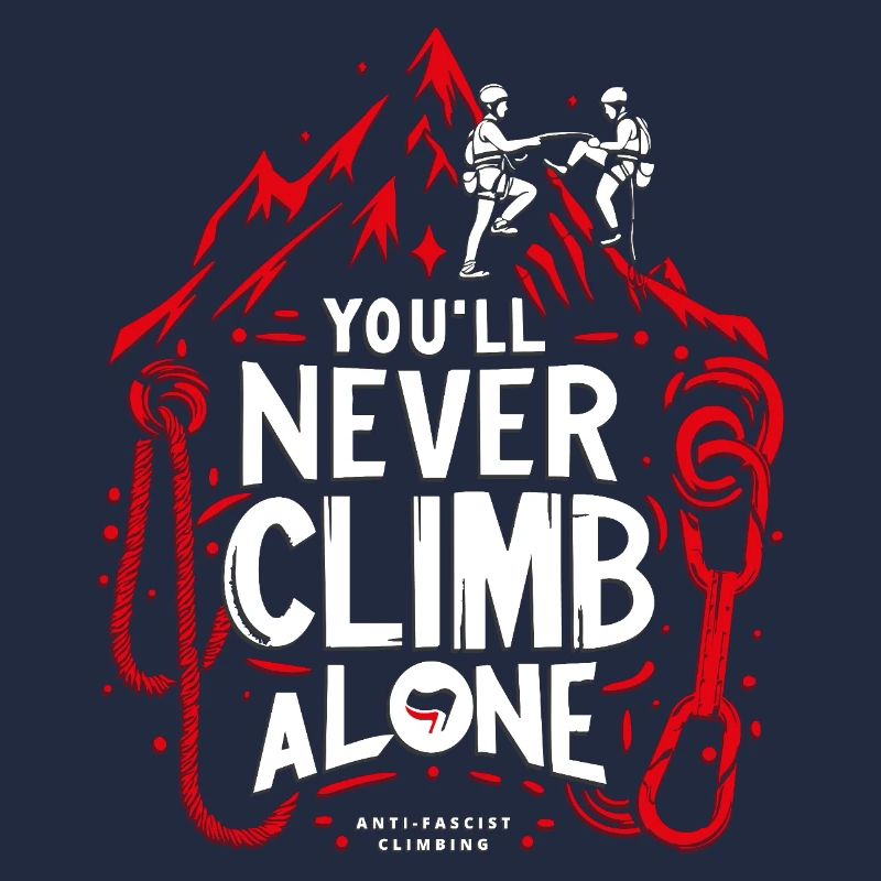 You'll never climb alone