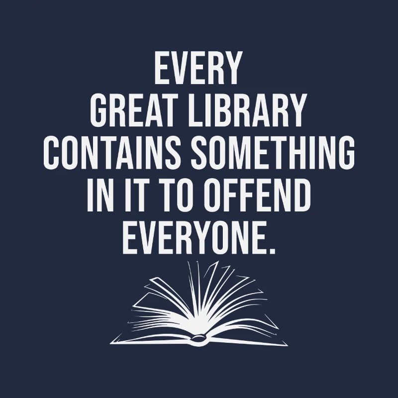 Every library insults every gift satire