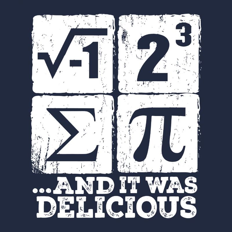 Pi, i and Sigma: Delicious Math