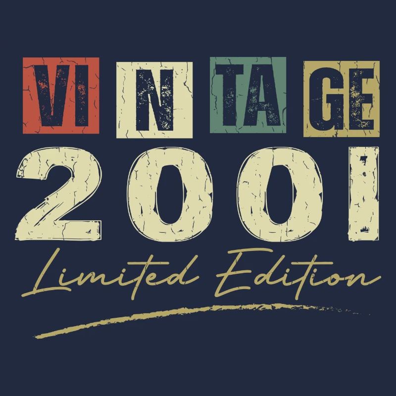 Vintage 2001 Original Anniversary Gift 2001