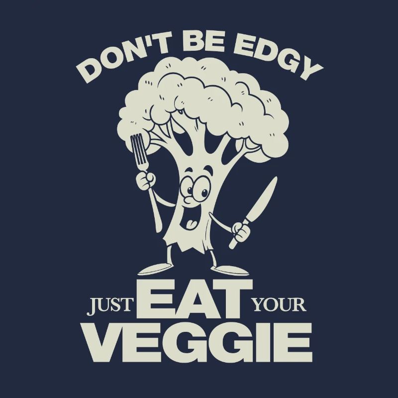 Ne soyez pas énervé, mangez simplement votre Veggie - végétalien